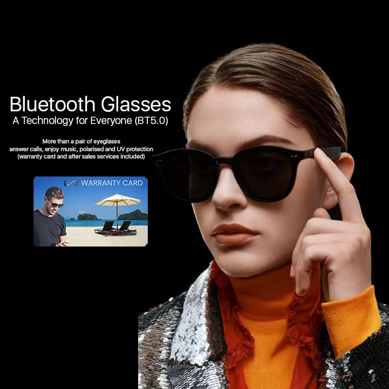 Gafas Inteligentes Bluetooth Micrófono